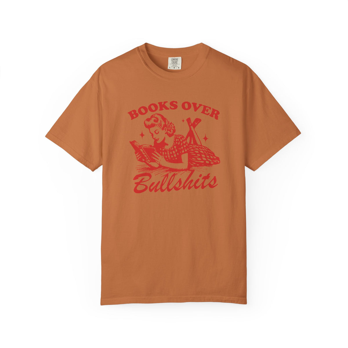 Books Over Bullshit Comfort Colors T-shirt