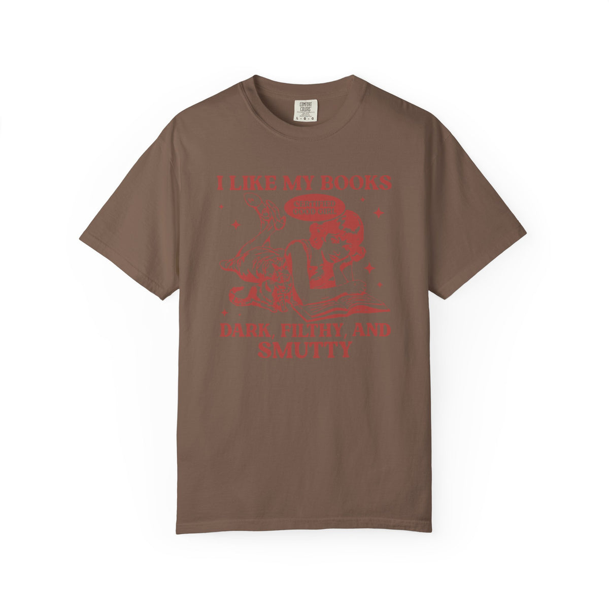 I Like My Books Spicy Comfort Colors T-shirt