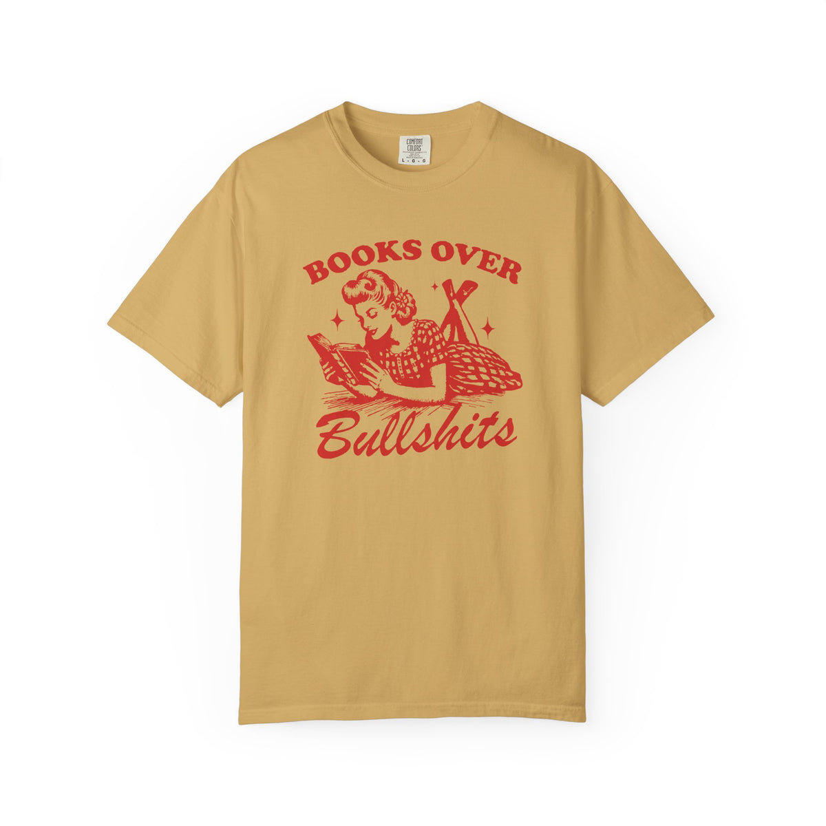 Books Over Bullshit Comfort Colors T-shirt