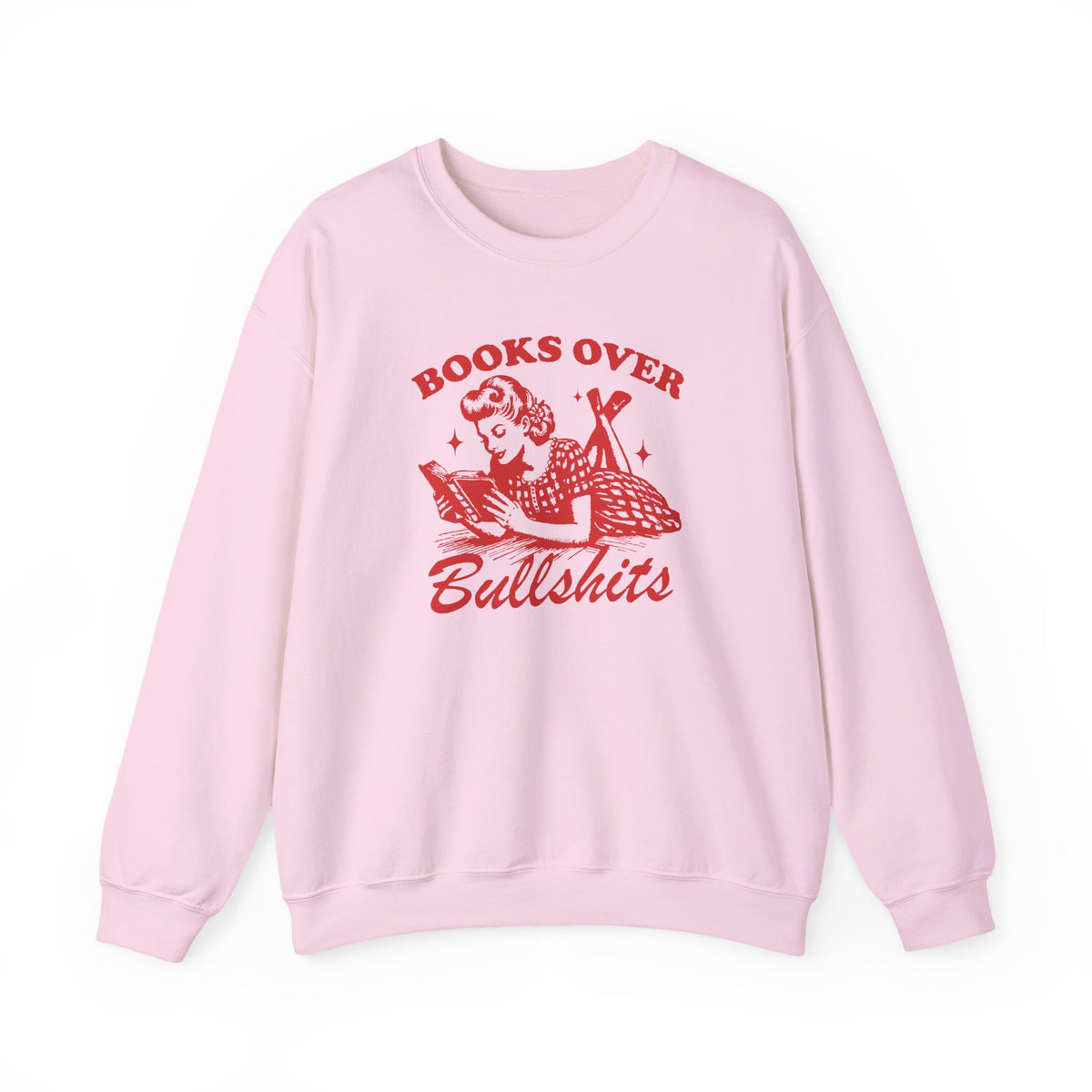 Books Over BS Crewneck Sweatshirt