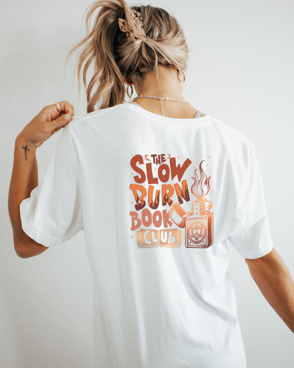 Slow Burn Book Club Comfort Colors T-shirt