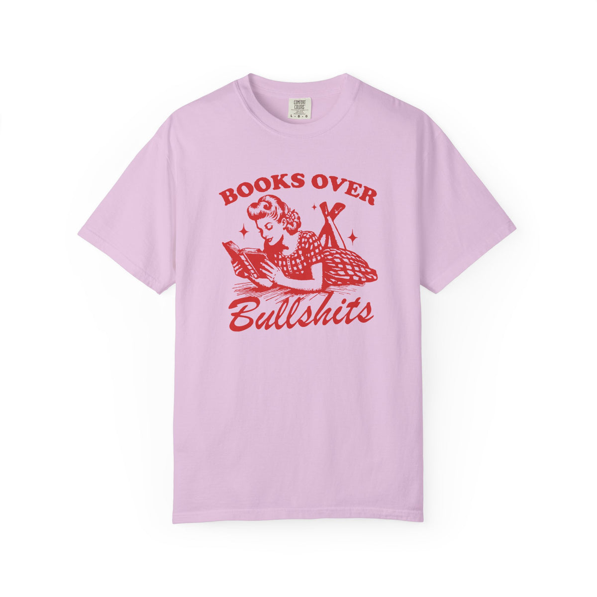 Books Over Bullshit Comfort Colors T-shirt