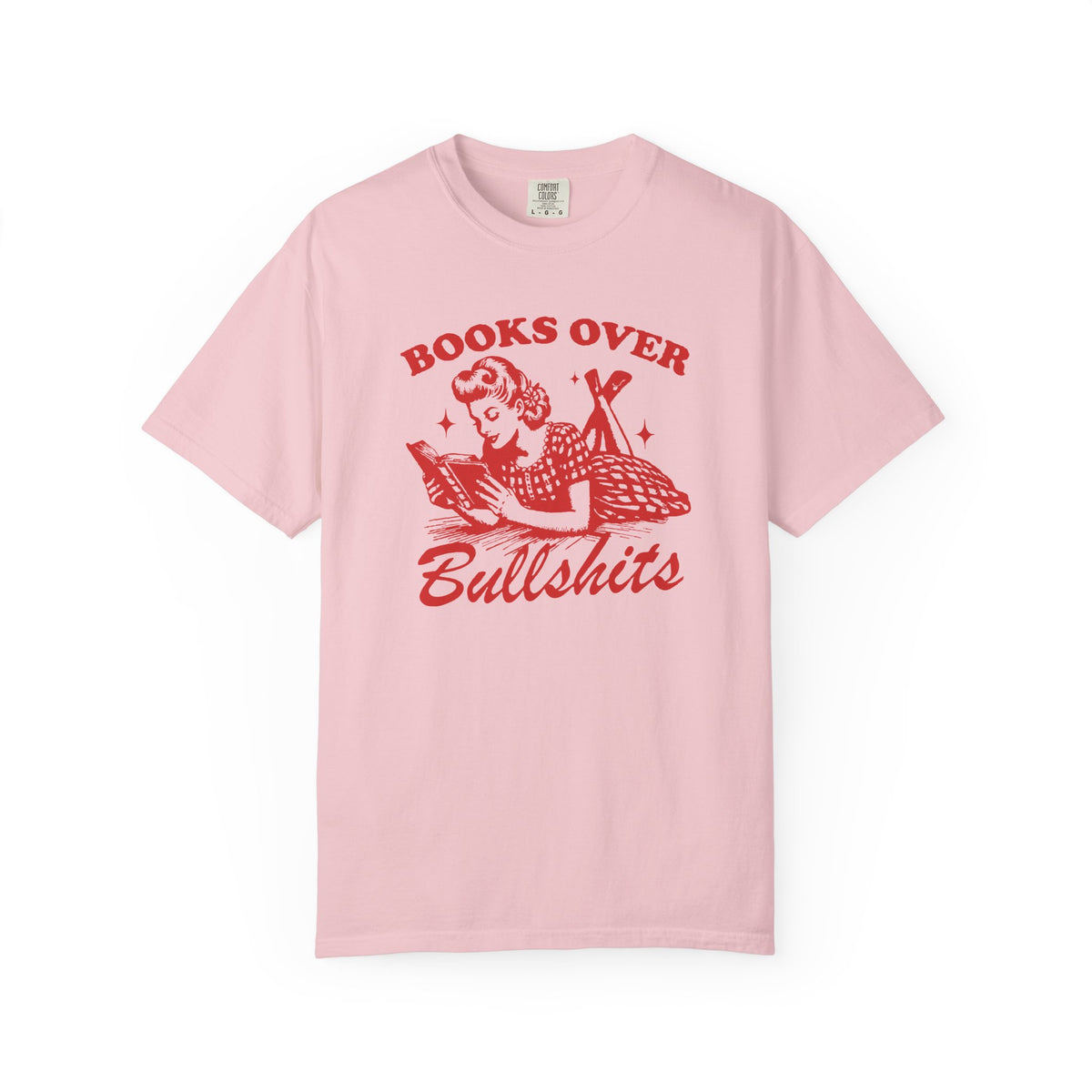 Books Over Bullshit Comfort Colors T-shirt