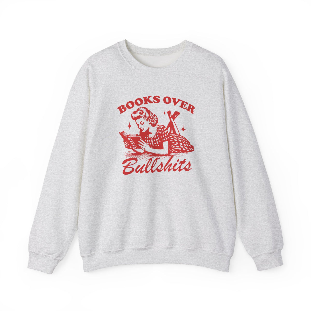 Books Over BS Crewneck Sweatshirt