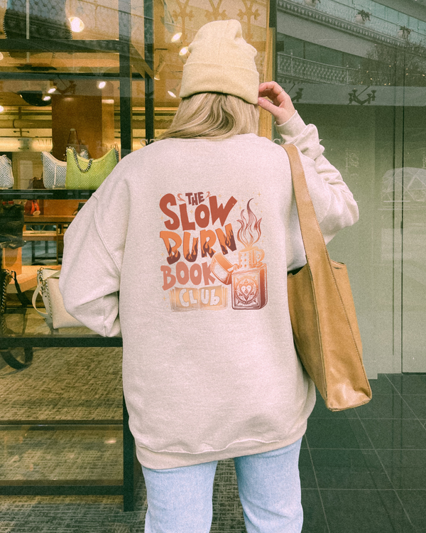 Slow Burn Book Club Crewneck Sweatshirt